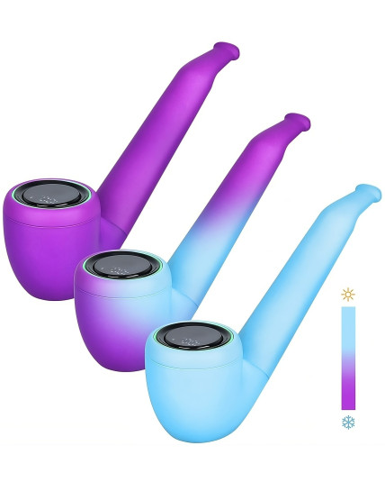 Pulsar 510 DL Pipe Auto-Draw Vape - Thermo Crystal Ball