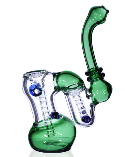 7" Double Chamber Bubbler