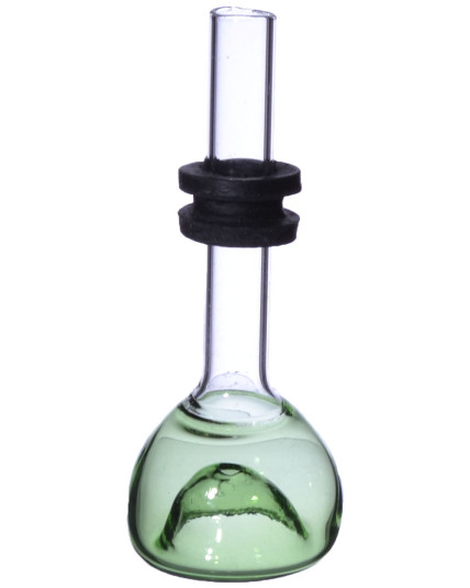 Male Dry Herb Bowl With Long Stem- Green