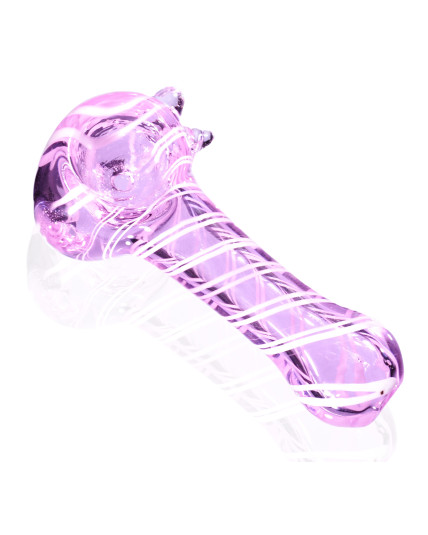 3" Girly Girl Glass pipe - Pink 