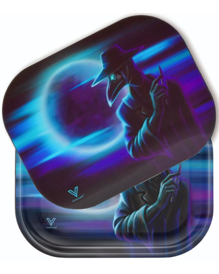 V Syndicate® - Dark Traveler 3D Roll N Go Bundle Metal Rollin' Tray (Small)
