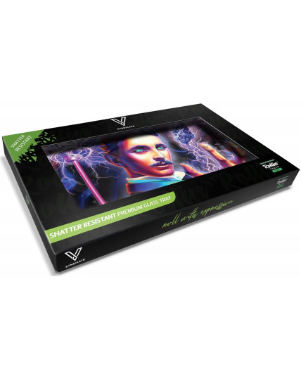 V Syndicate® - High Voltage Glass Tray - Shatter Resistant Glass