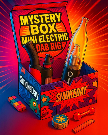 SmokeDay Mini Electric Dab Rig Mystery Box