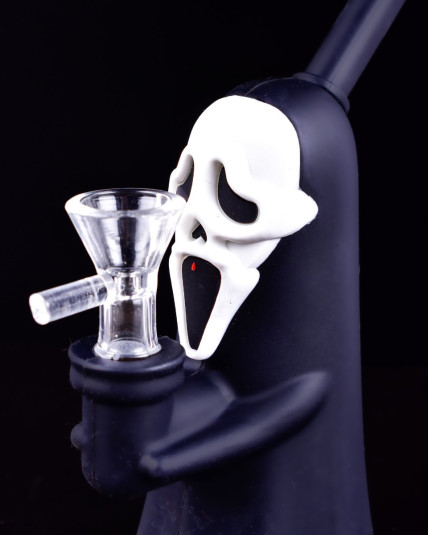 Phantom Puff - Silicone Skull Bong