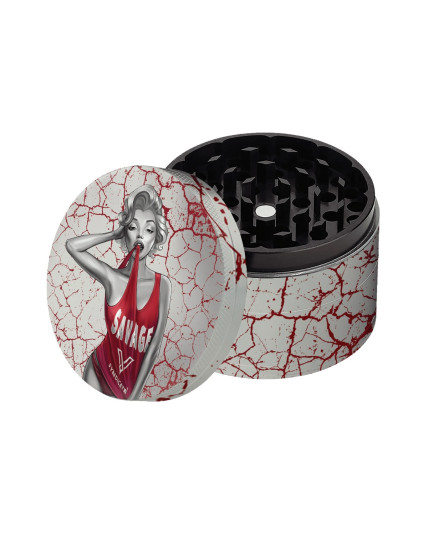 V Syndicate® - Dank Diva 4-Piece SharpShred 360 Grinder (55mm)