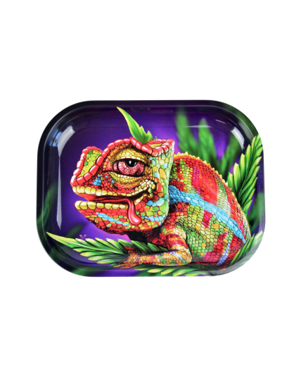 V Syndicate® - Cloud 9 Chameleon Metal Rollin' Tray (Small)