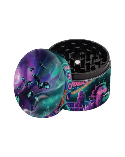 V Syndicate® - Bat Country 4-Piece SharpShred 360 Grinder (55mm)
