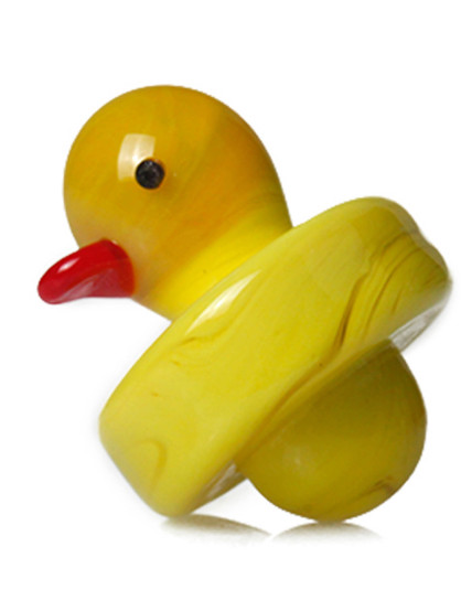 Little Yellow Ducky Carb Cap for Quartz Bangers and Dab Rigs