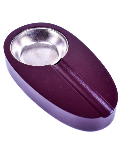 Wooden Ashtray w/ Holder