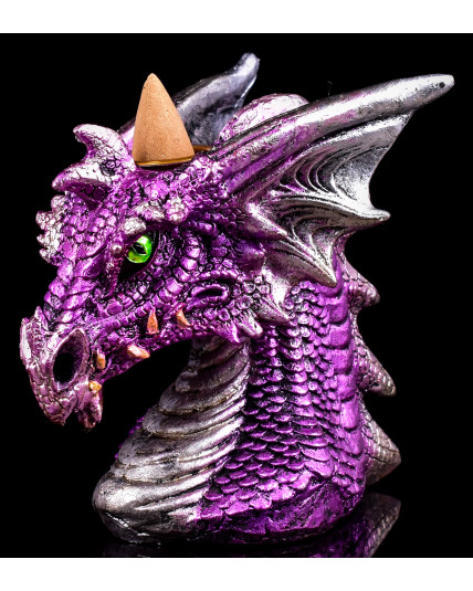 King Ghidorah - Back Flow Incense Burner - Dragon Bust
