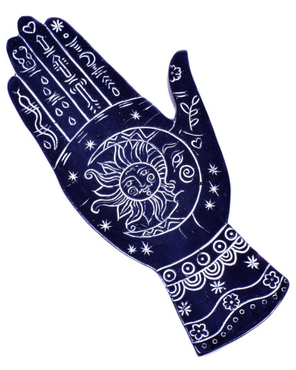 Sun and Moon Palmistry Incense Burner