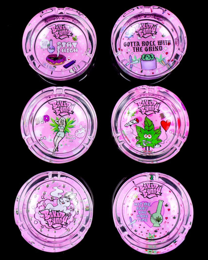 Baked Bunny Puff Ashtray – 1 of 6 Cute & Pink Stoner Surprises - Collectible Mystery Gift