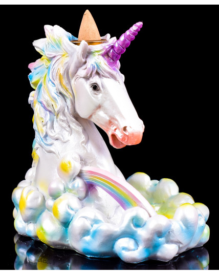 The Majesty - Back Flow Incense Burner - Unicorn