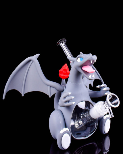 Cute Charizard Bong - Grey | Pre-order