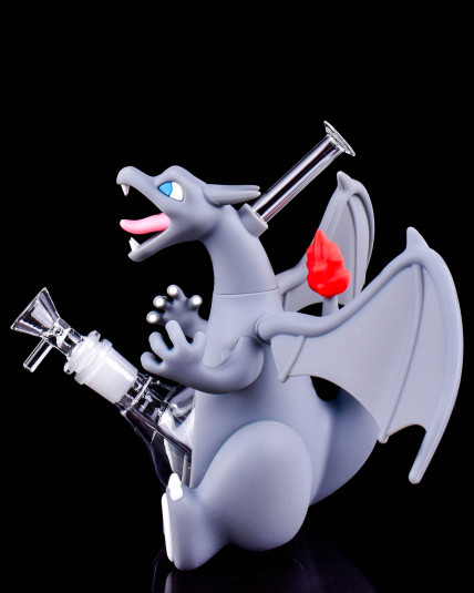Cute Charizard Bong - Grey | Pre-order