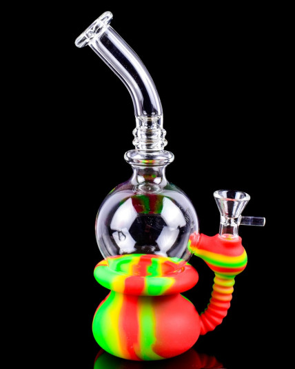 The Globular - 10" Silicone Hybrid Spherical Bong 