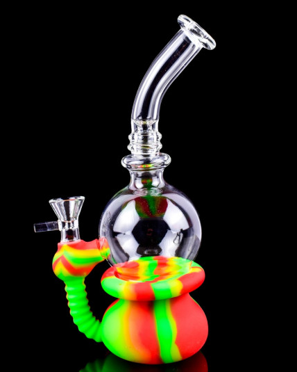 The Globular - 10" Silicone Hybrid Spherical Bong 