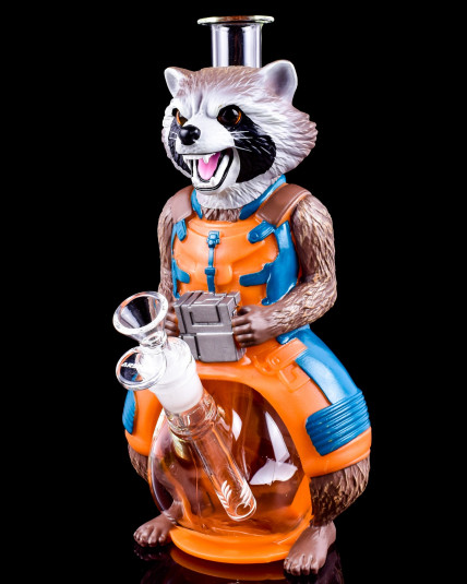 Rogue Raccoon Bong -  One-of-One SmokeDay Limited Drop