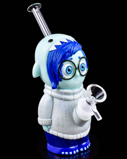 Frowny Friend Mini Silicone Bong
