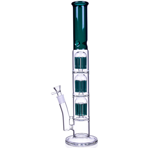 Big Bong Glass Water Pipe with GRACE Logo Flower Thick White Jade Hookah Bowl