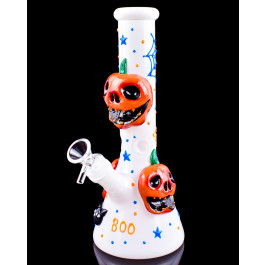 Pumpkin Boo Beaker Bong | $59.99 | Free Shipping -SmokeDay