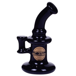 On Point Glass Mini Rig Carb Cap - Black -SmokeDay