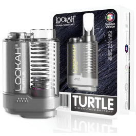Lookah Turtle 510 Thread Vape Battery - Black -SmokeDay