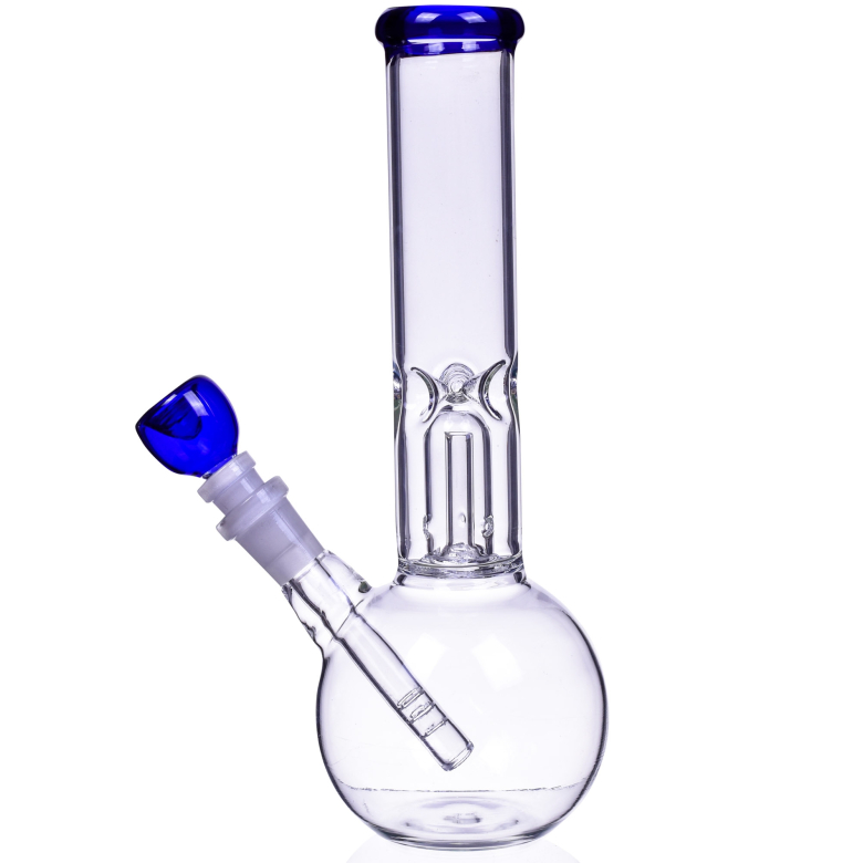 2 glass bowl 3" thick slide  for bong water pipe
