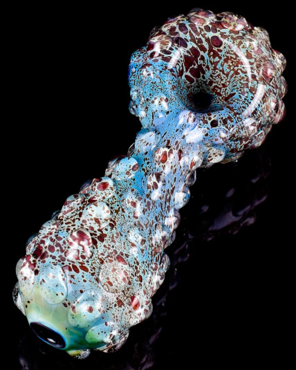 Coral Reef Glass Hand Pipe
