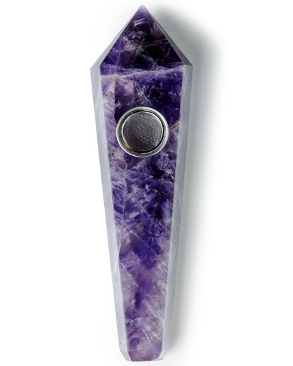 Astral Project Amethyst Gemstone Jewel Pipe