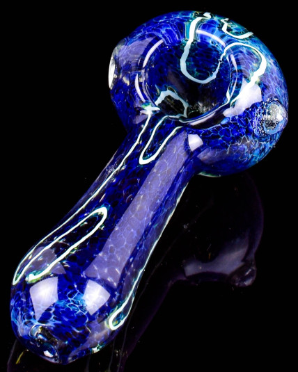 Deep Sea Glow Glass Hand Pipe