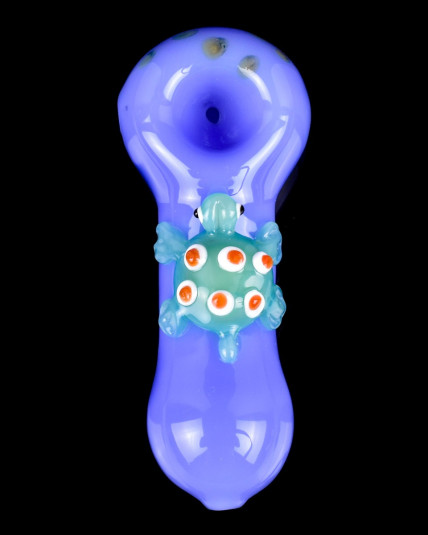 Turtle Power - 5" Turtle Glass Hand Pipe
