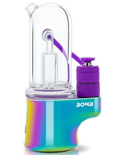Bomb Erig Aerix - Portable Electric Dab Rig - Rainbow