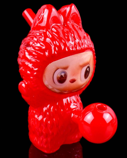Cute Creepy Lafufu Oil Burner Bong