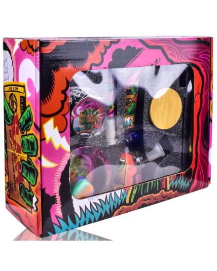 The Ultimate RAW Classic Pink Bong Box Set
