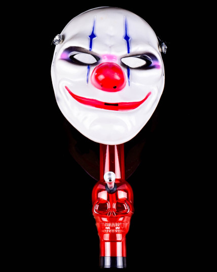 Payday Gas Mask Bong - Includes Acrylic Water Pipe - Full Set