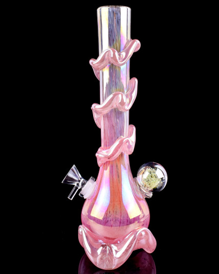 Rosy Ribbon Vase Bong