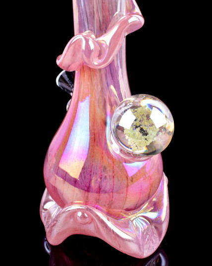 Rosy Ribbon Vase Bong
