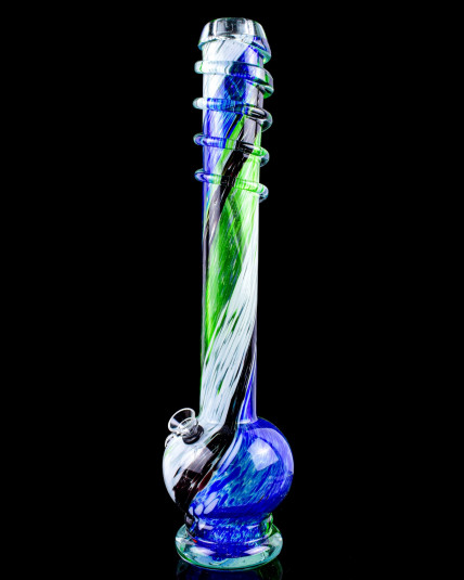 The Elegance - 18" Wire Wrapped Round Bottom Beaker Bong