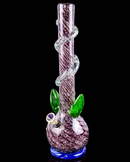 Twisted Ivy - 15" Round Bottom Beaker Bong