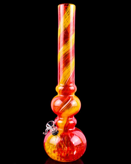 The Sunburst - 18" Double Bubble Bong