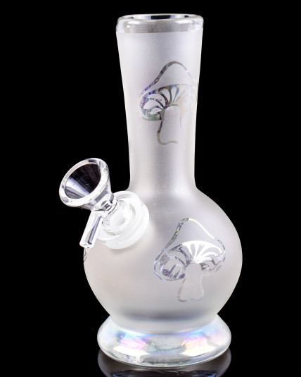 Trippy Toadstool - Round Bottom Beaker Mushroom Bong