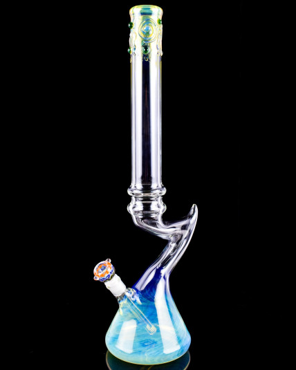 Neptune’s Spiral 18" Fumed Monster Zong Bong