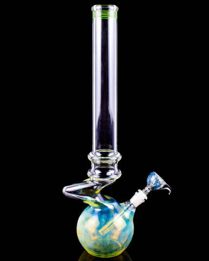 Cosmic Twist – 20" Fumed Round Bottom Zong Bong