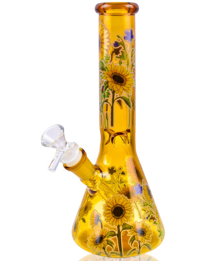 Sunflower Dreams Beaker Bong