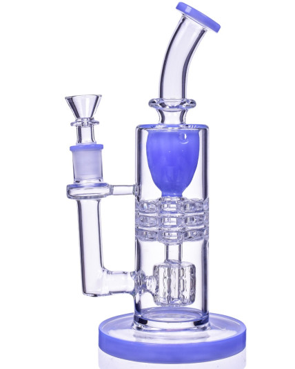 The Uncommon - 10" Fab Egg Showerhead Recycler - Milky Blue