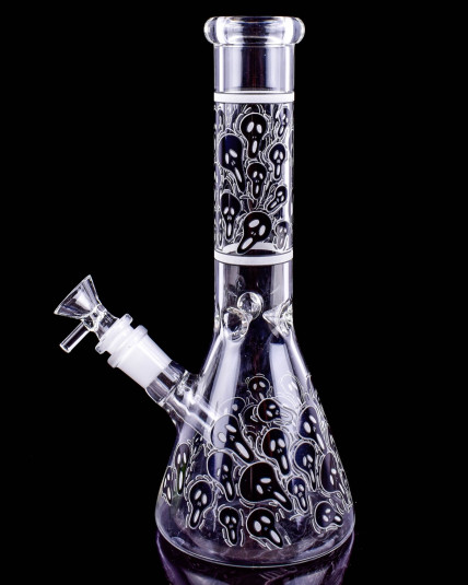 Screamer's Revenge Glow in the Dark Beaker Bong