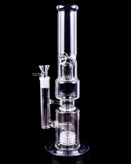 Midnight Matrix & Bullet Perc Bong | Limited Drop