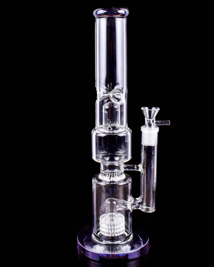 Midnight Matrix & Bullet Perc Bong | Limited Drop