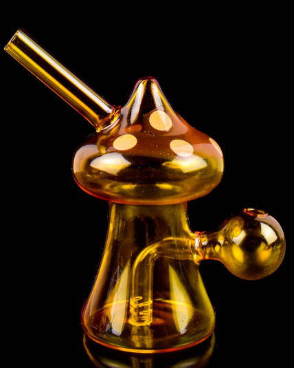 Mushroom Design Dab Rig Bong Oil Burner